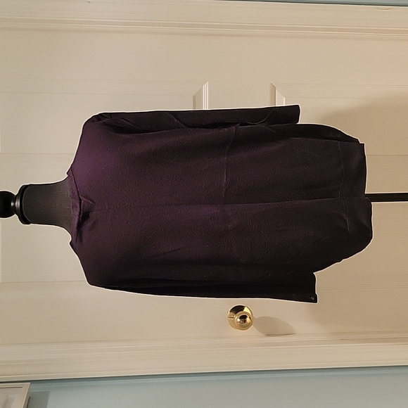 Nue Options Essential Black Button Front Cardigan, 3X - Picture 6 of 8